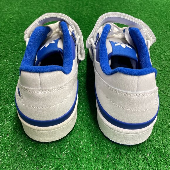 Adidas Forum Low Mens Casual Shoes White Blue FY7756 NEW* Sz 11 main image 4